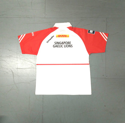 Singapore Lions 2015 GAA Polo Shirt O'Neills (M)   [Very Good]