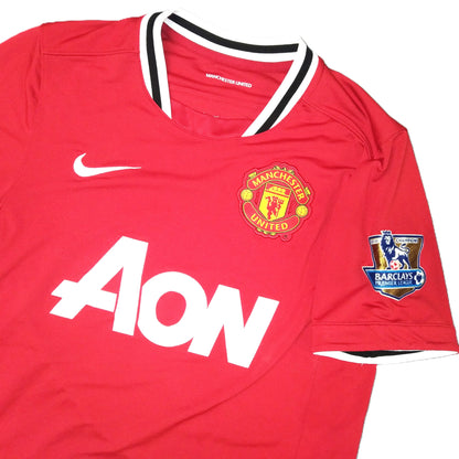 Manchester United 2011 / 12 Football Jersey Nike (S) Antonnio Valencia #25 [Fair]