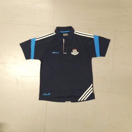 Dublin 2007 / 08 GAA Polo Shirt O'Neills (M)   [Very Good]