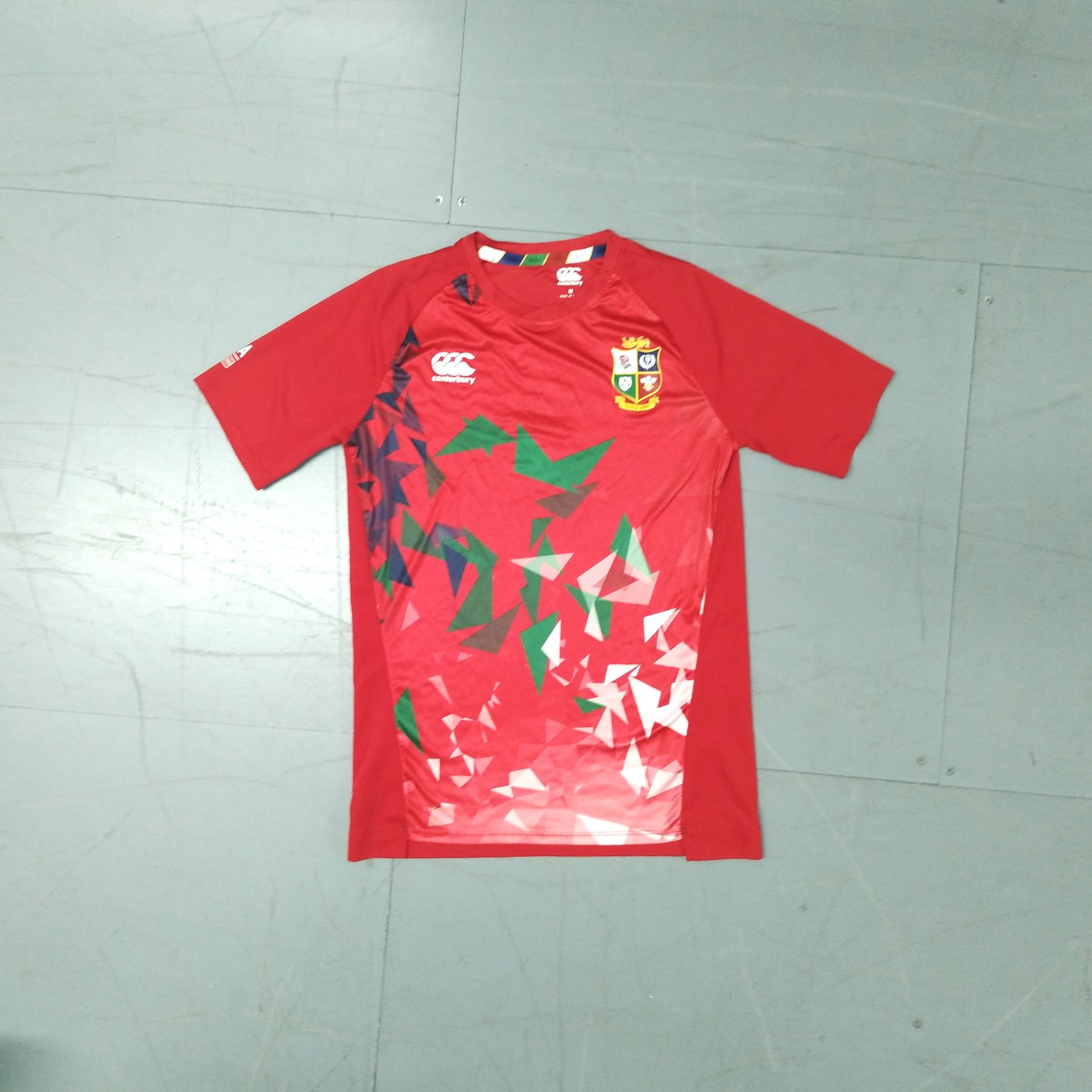 Lions Rugby  Short Sleeve  Training  Jersey  2021  Canterbury     Unisex Adults         SHIRTS V SKINS   