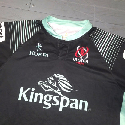 Ulster Rugby  Short Sleeve  Away  Jersey  2017 / 18  Kukri     Unisex Adults       Kingspan  SHIRTS V SKINS   