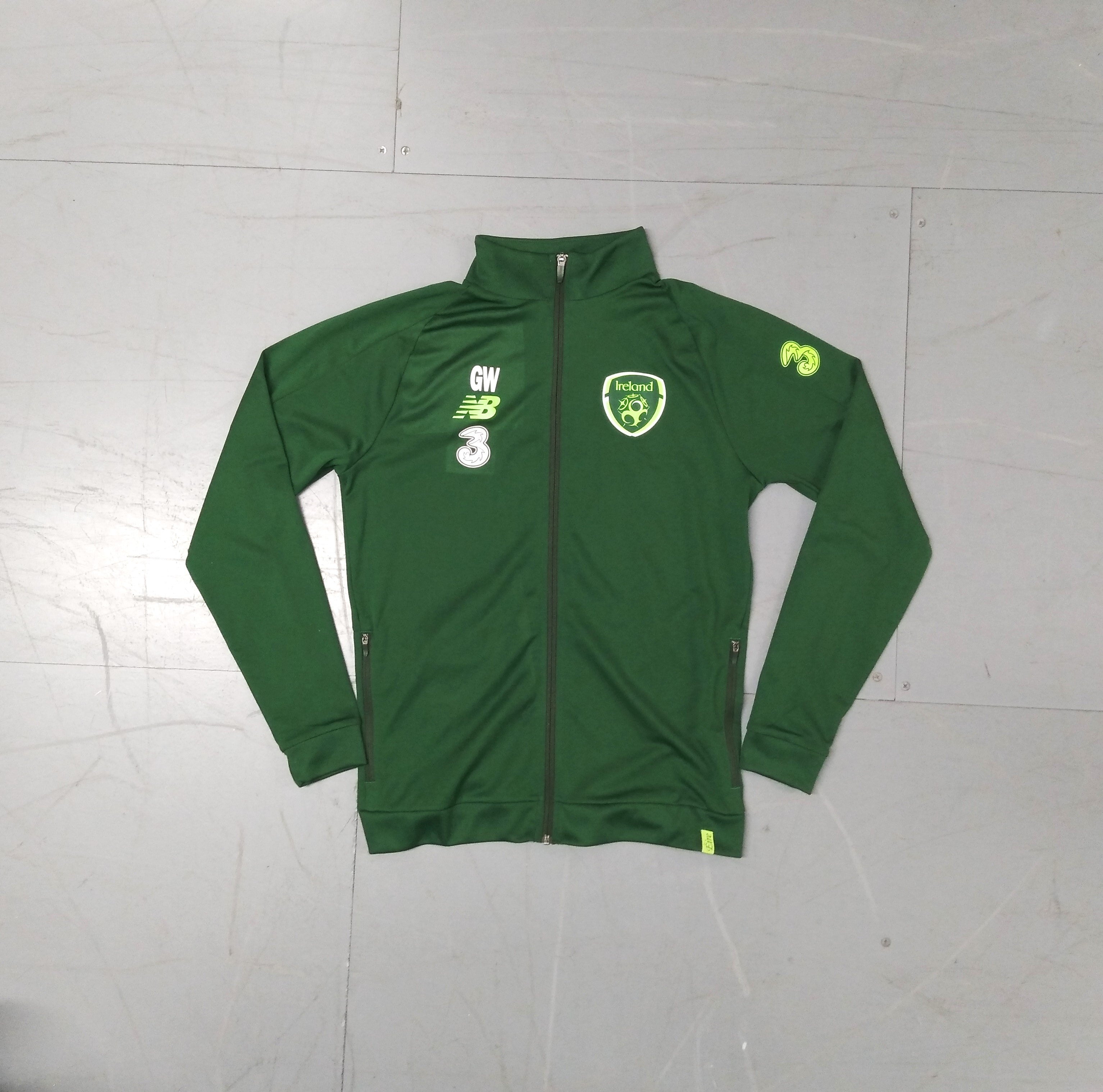 Republic of Ireland 2016 17 Football Jacket New Balance M Player I SHIRTS V SKINS