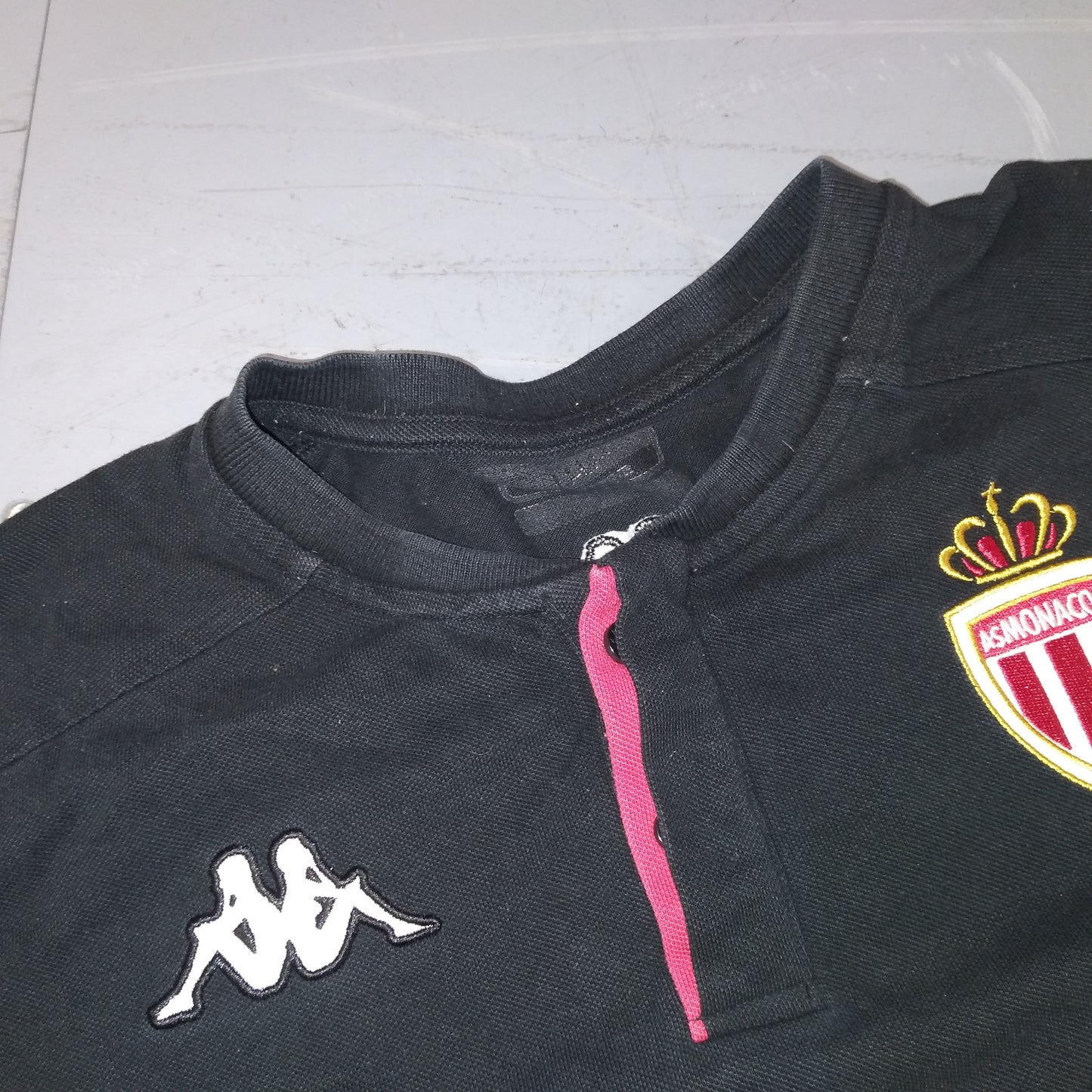 AS Monaco 2019 / 20 Football Polo Shirt Kappa (2XL)   [Good]