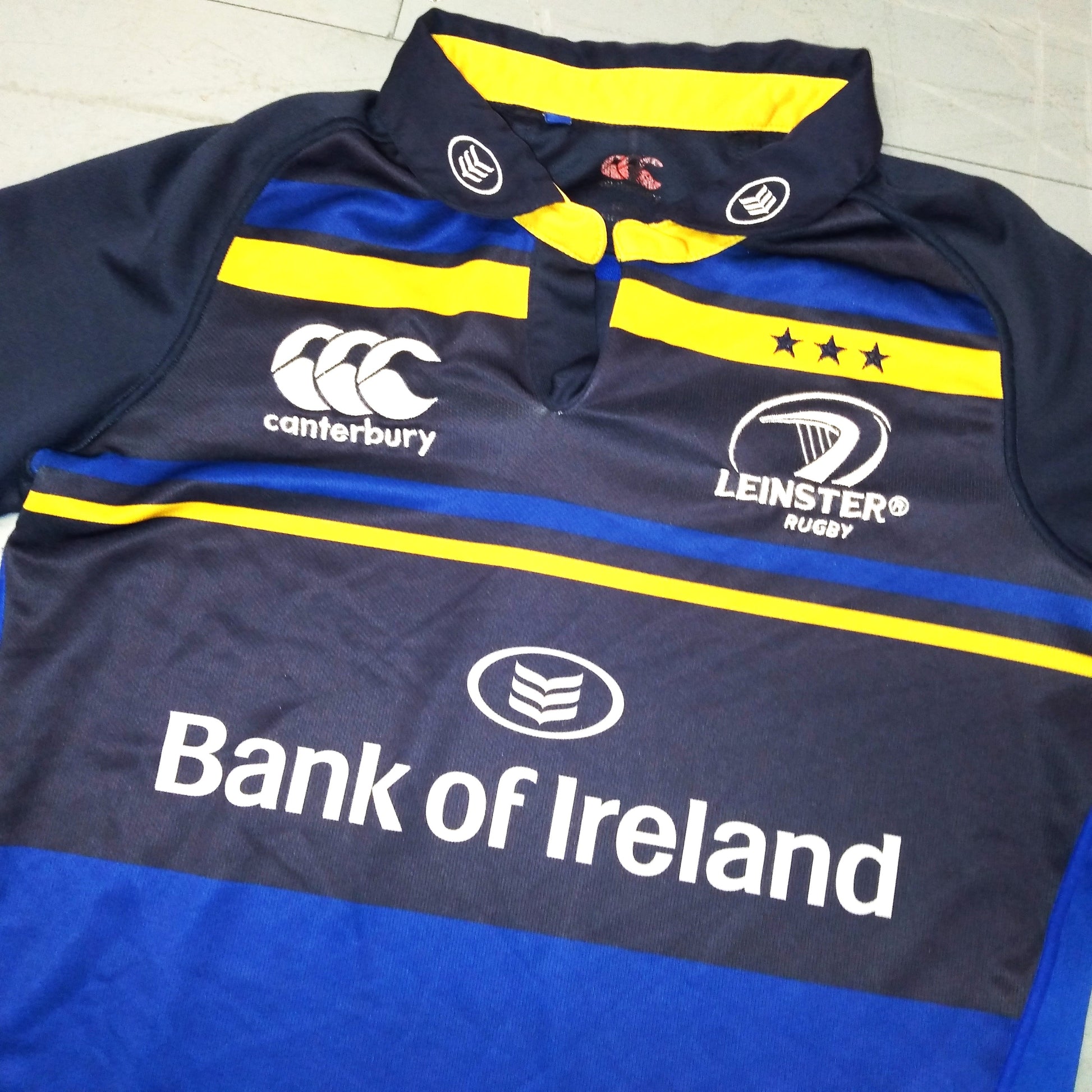 Leinster Rugby  Short Sleeve  Home  Jersey  2016 / 17  Canterbury     Teens       Bank of Ireland  Dublin rds ireland  SHIRTS V SKINS   