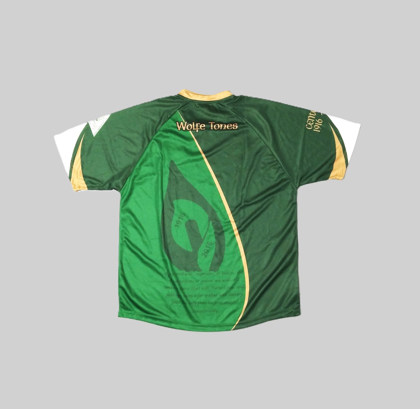 Wolfe Tones Melbourne 2016 / 17 GAA Jersey O'Neills (L)   [Good]