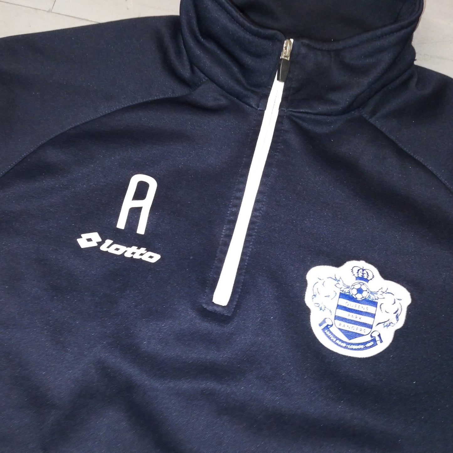 QPR 2013 / 14 Football Sweatshirt Lotto (M) Team Issue  [Excellent]