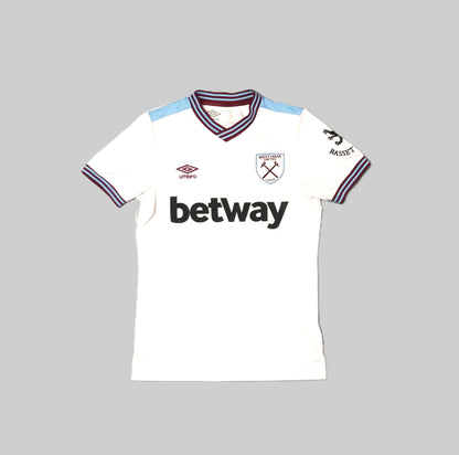 West Ham United FC Football  Short Sleeve  Away  Jersey  2019 / 20  Umbro     Unisex Adults       Betway  West Ham United London England Premier League Soccer Football Shirt Jersey Hammers  SHIRTS V SKINS   