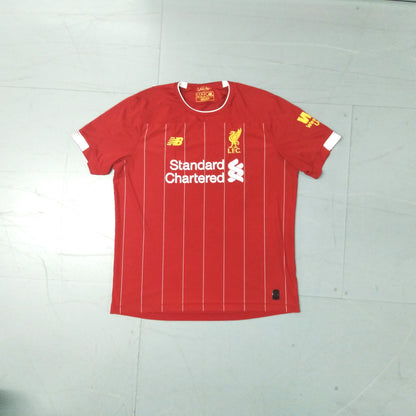 Liverpool jersey shirt new balance standard chartered red 2019 2020