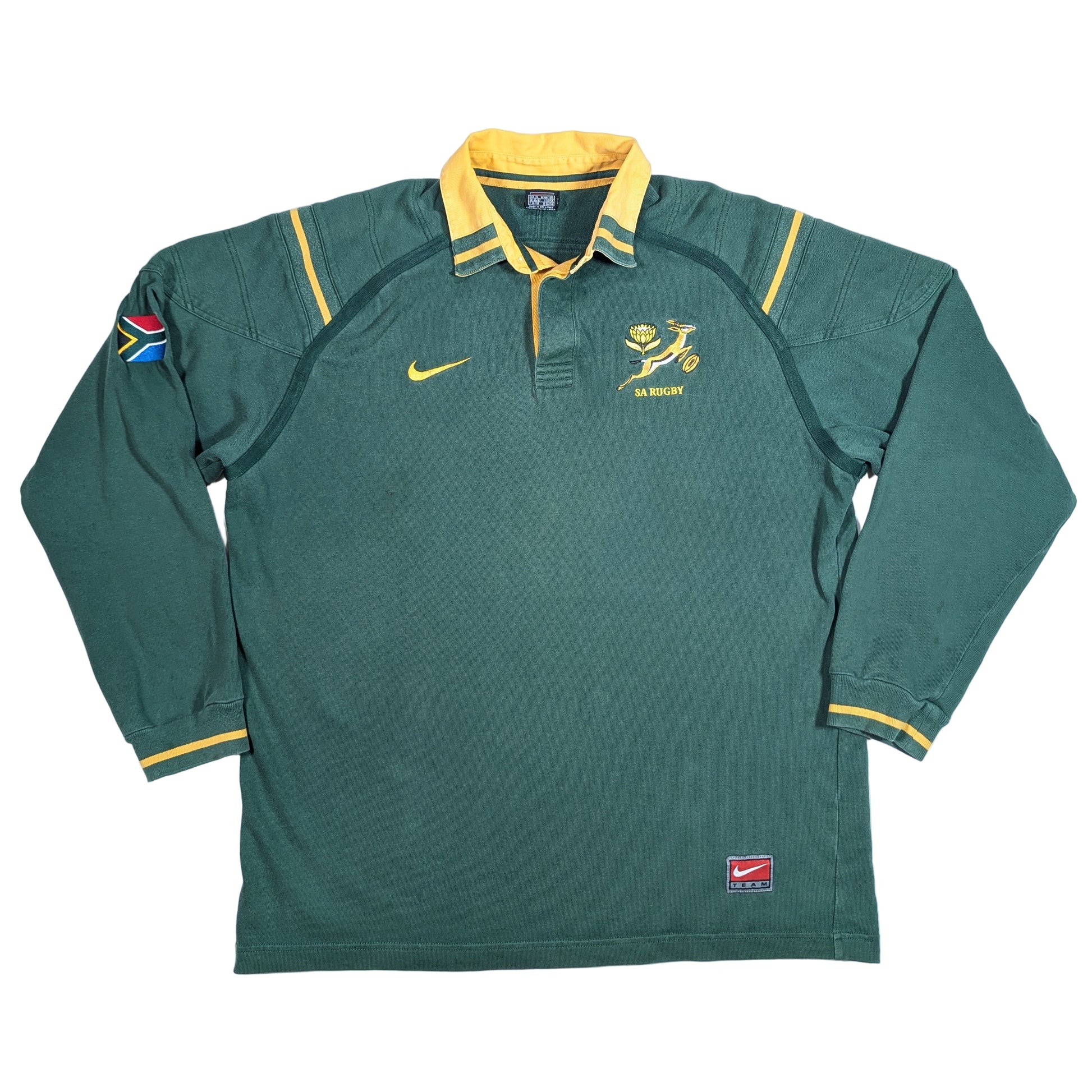 south africa jersey 1999 sponsorless nike  n/a svs2981