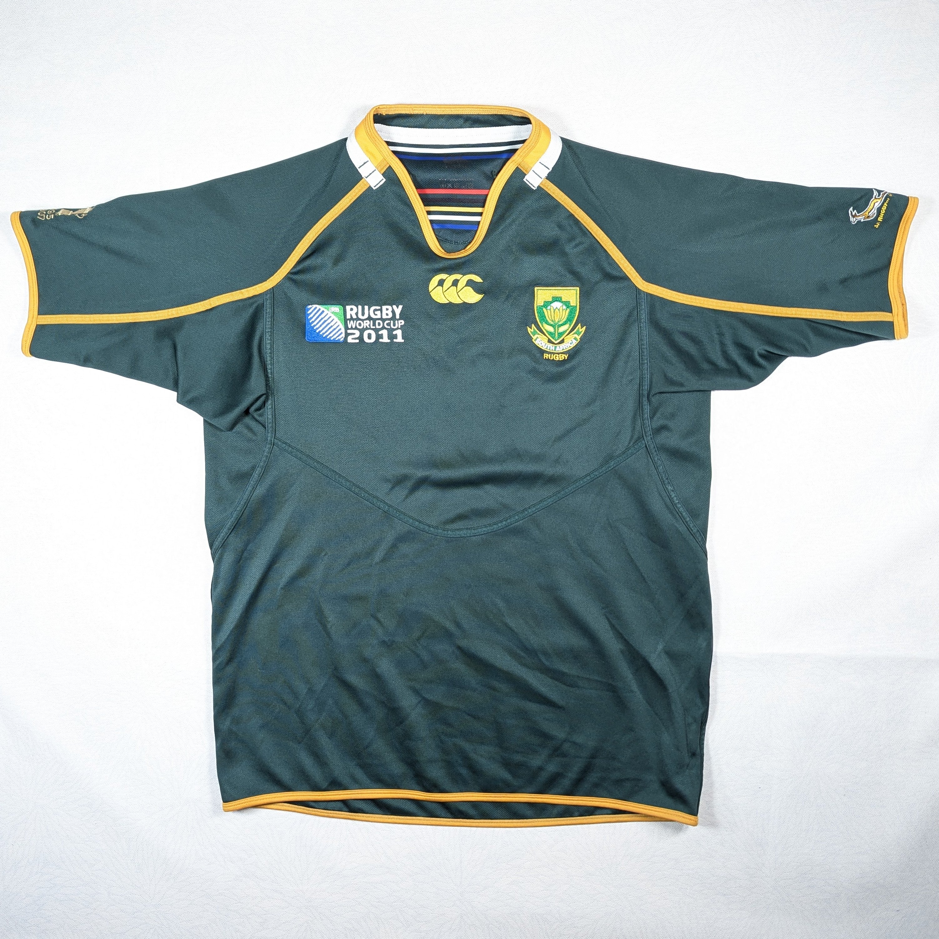 South Africa Rugby Jersey by Canterbury from 2011 – Buy now at SHIRTS V ...