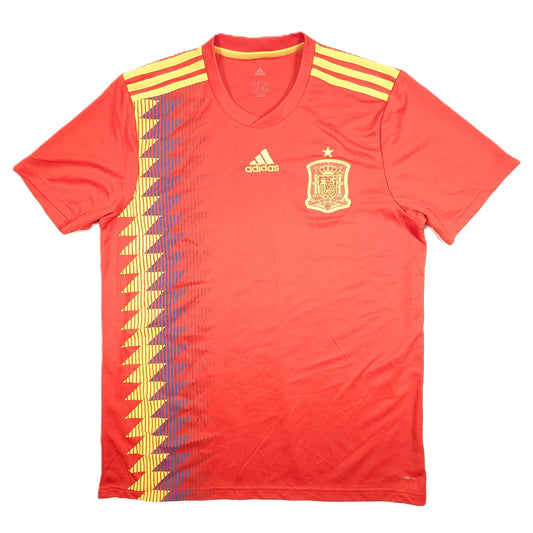 spain jersey 2018 sponsorless adidas  cx5356 svs4032