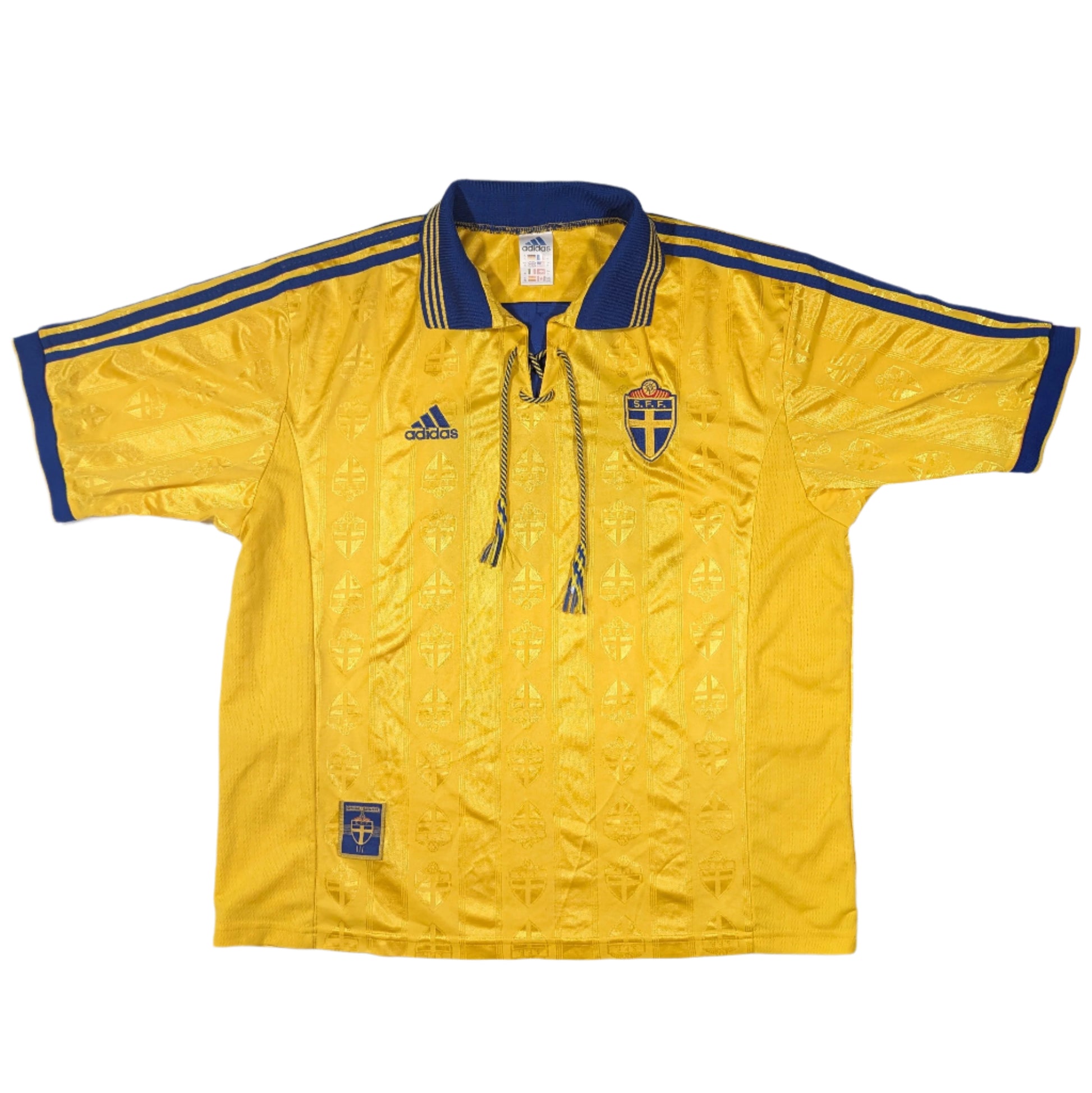 sweden jersey 1998 sponsorless adidas  n/a svs2912