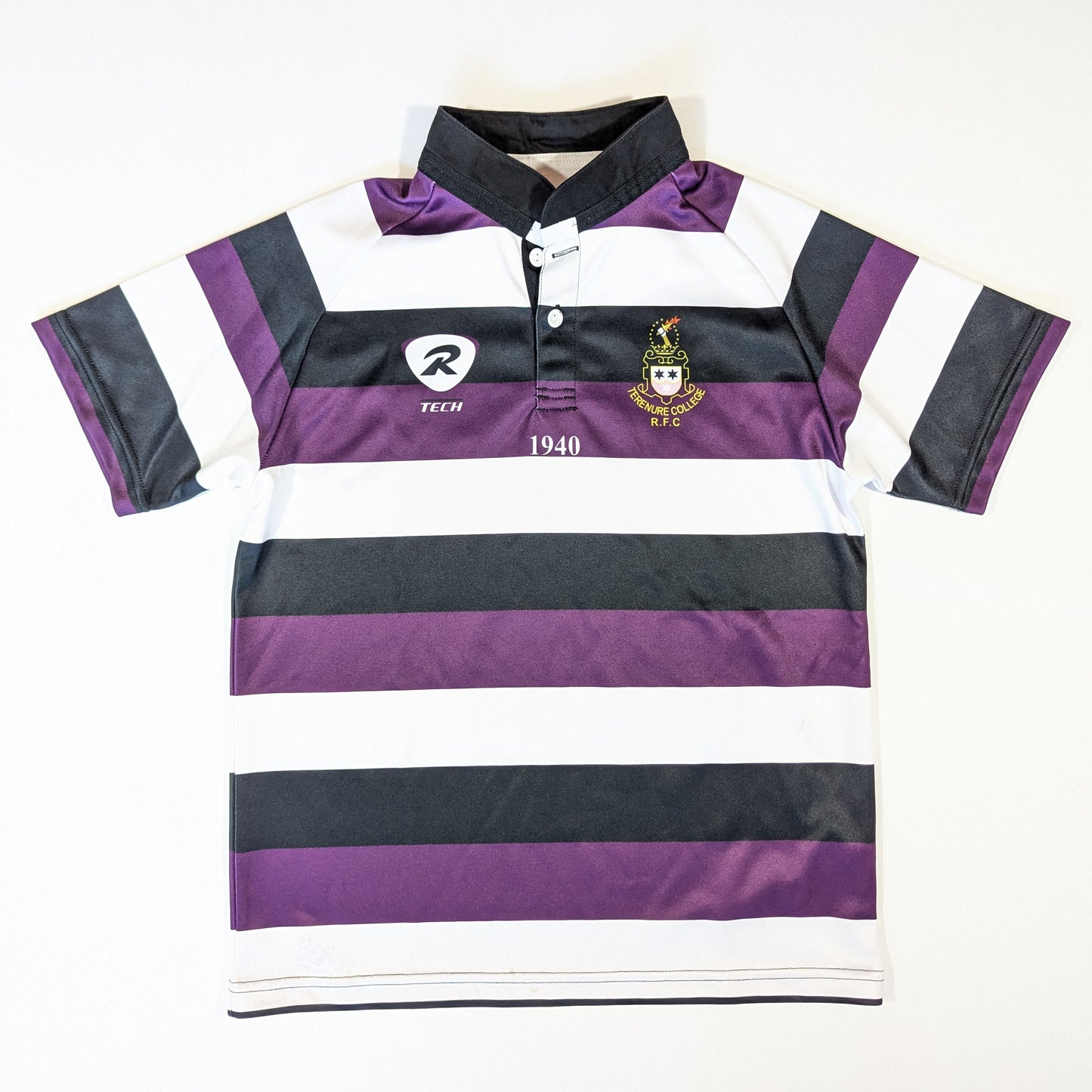 terenure college jersey 2010s sponsorless rugbytech  n/a svs2468