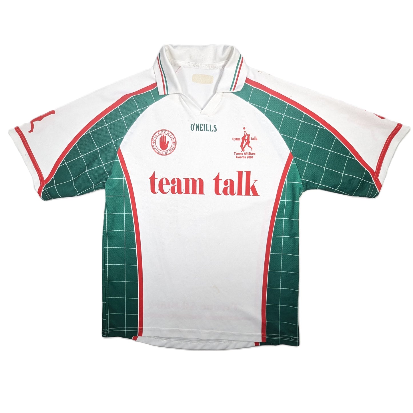 tyrone jersey 2004 team talk o'neills   svs4277