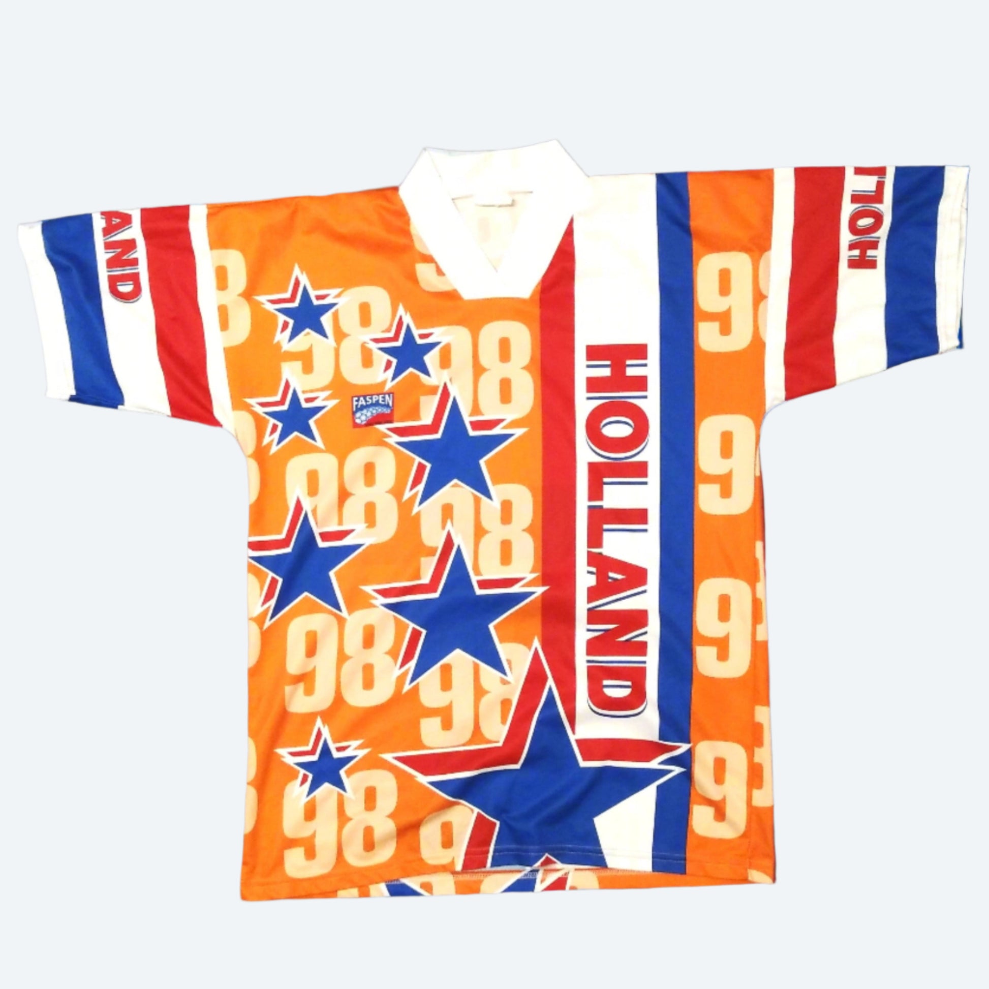 vintage retro netherlands holland jersey from 1998 world cup in france