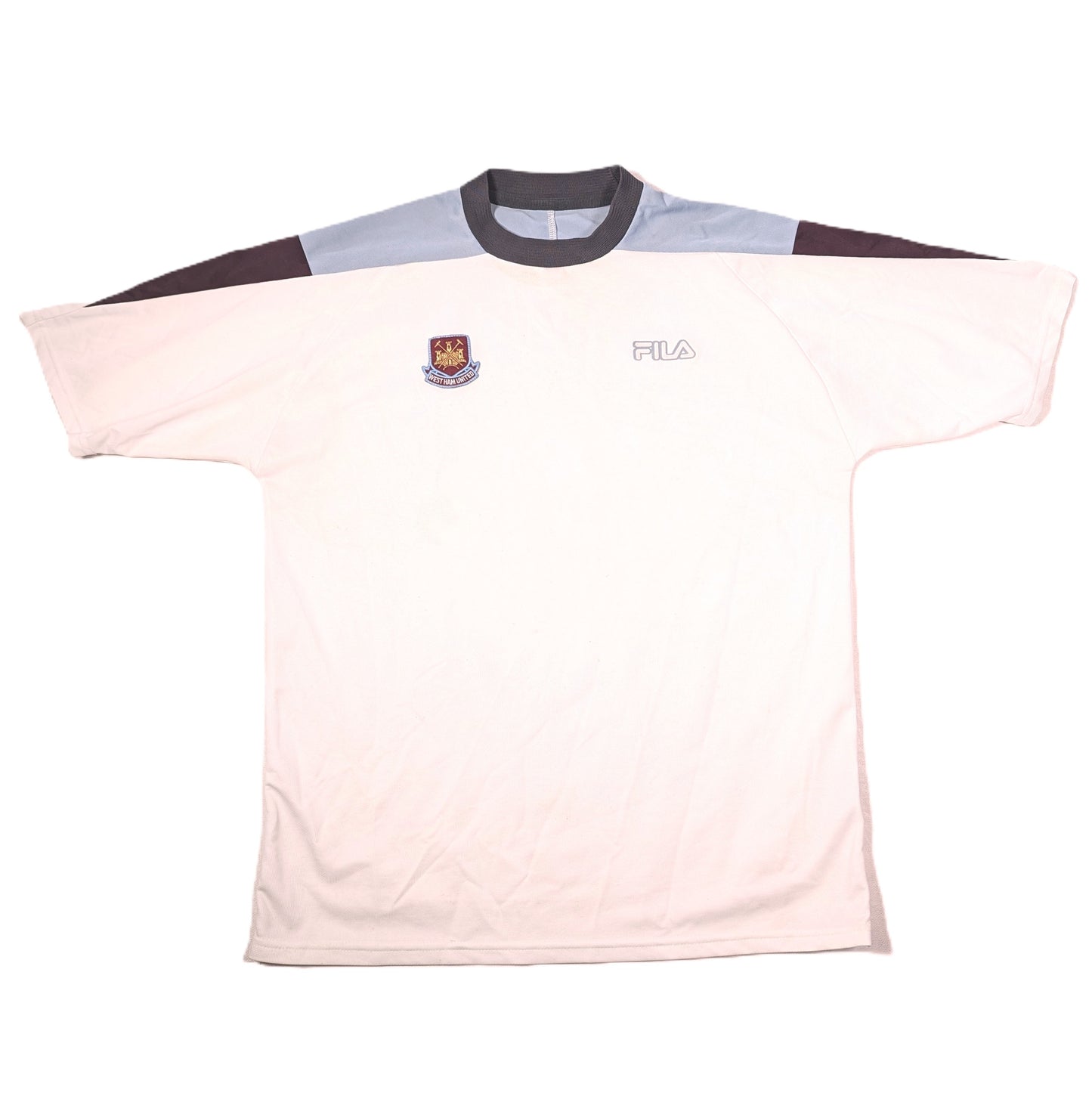 west ham united jersey 2000 sponsorless fila   svs3585