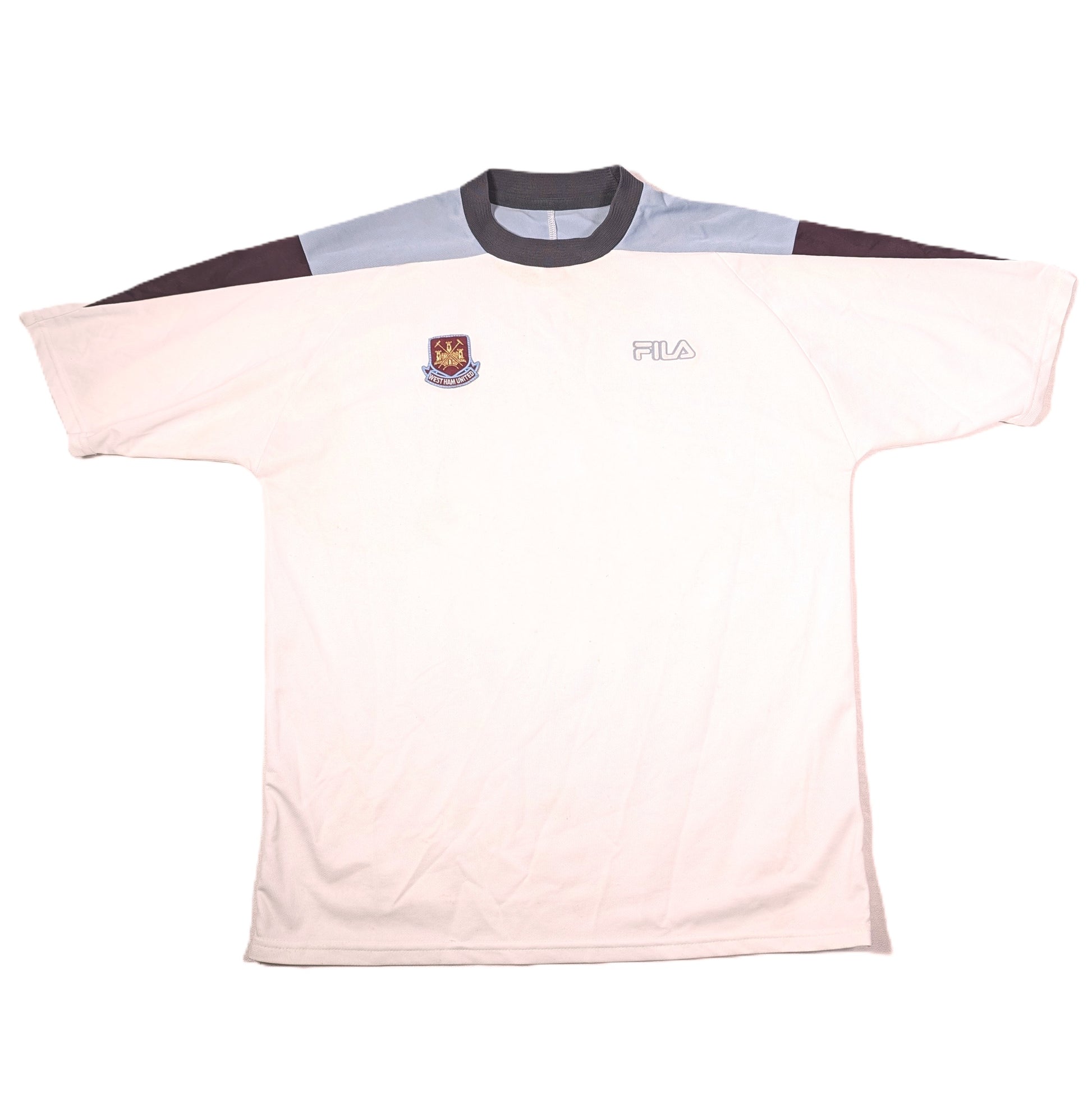 west ham united jersey 2000 sponsorless fila   svs3585