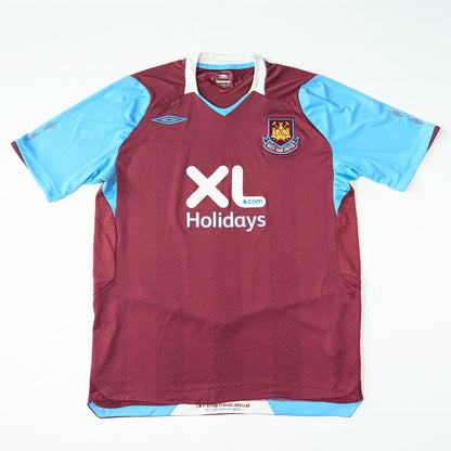 west ham united jersey 2008 xl holidays umbro  n/a svs2776