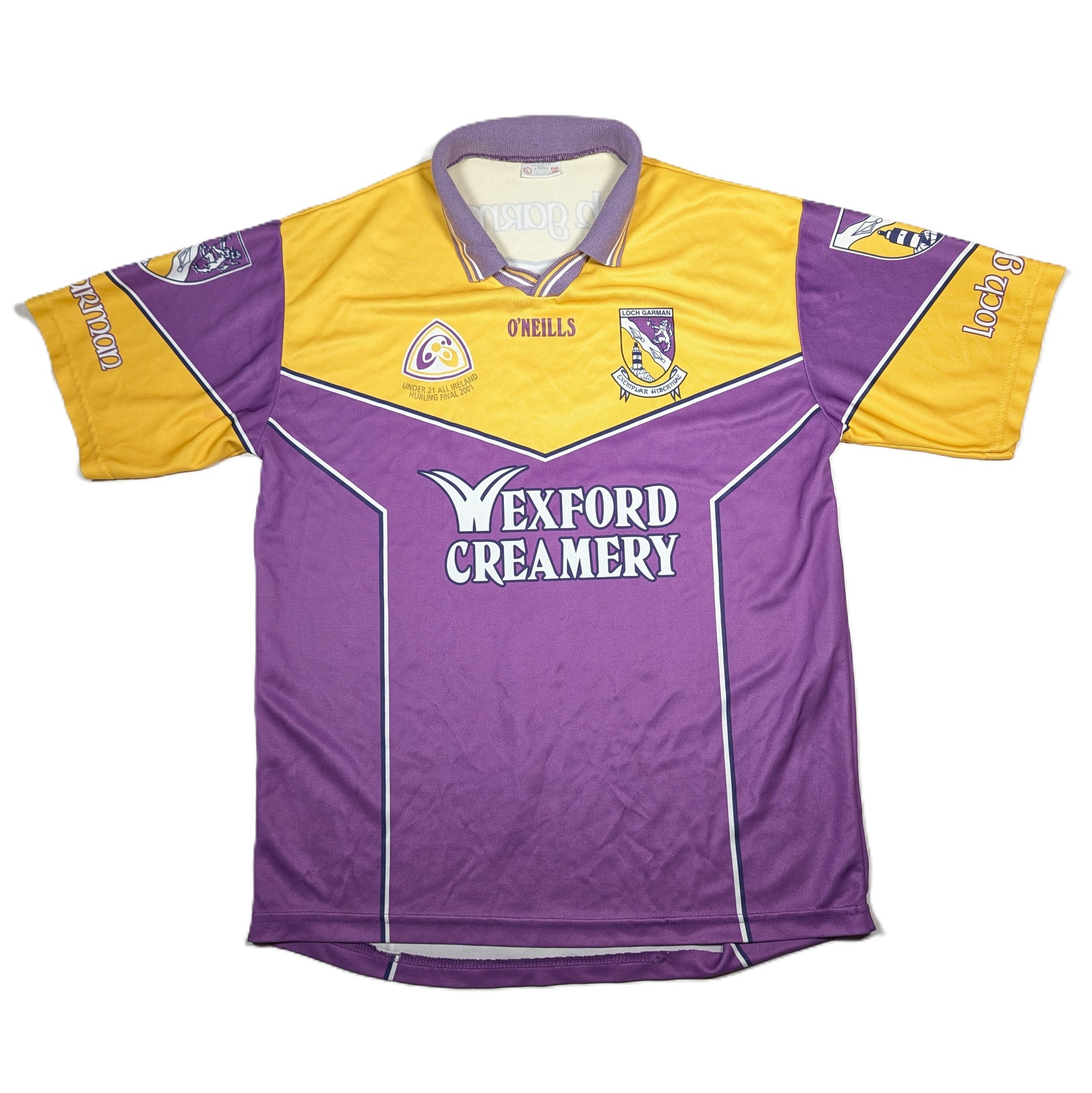 wexford jersey 2001 wexford creamery o'neills u21 all ireland hurling final  svs3567
